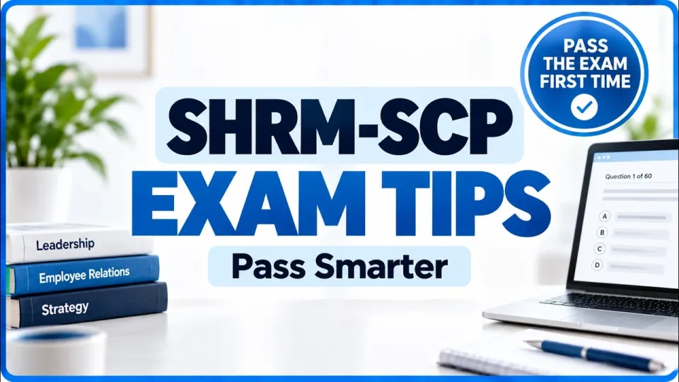 SHRM SCP Exam Tips for Strategic HR Success